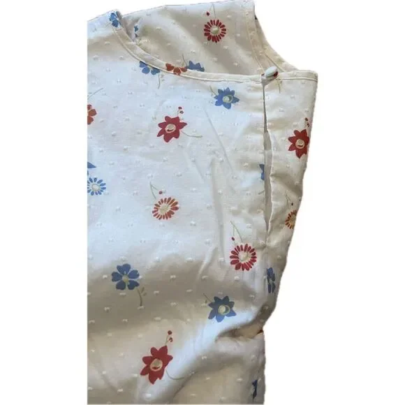 Madewell Tiered Mini Flower Cottagecore Dress Women’s Plus Size XXL - Picture 6 of 9